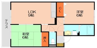 ラベンダー・ヴィラAの物件間取画像